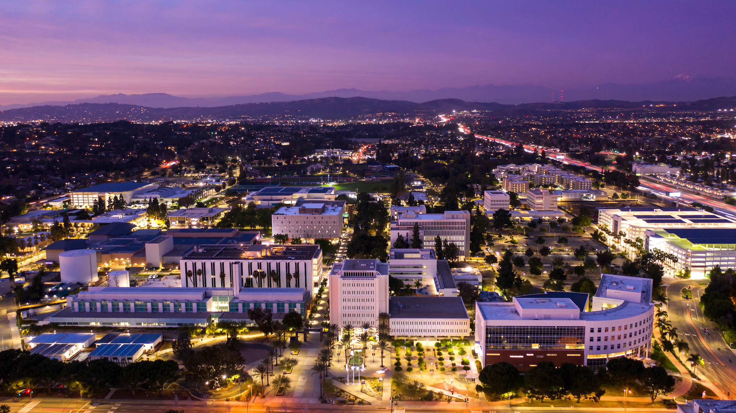 CSUF Aerial view